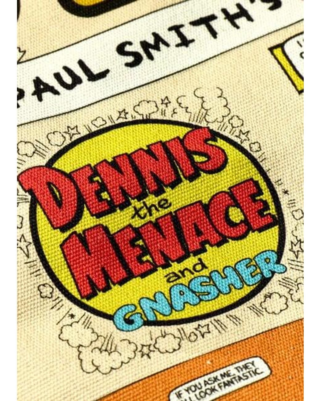 Paul Smith + Beano Yellow 'Comic Strip' Print Tote Bag