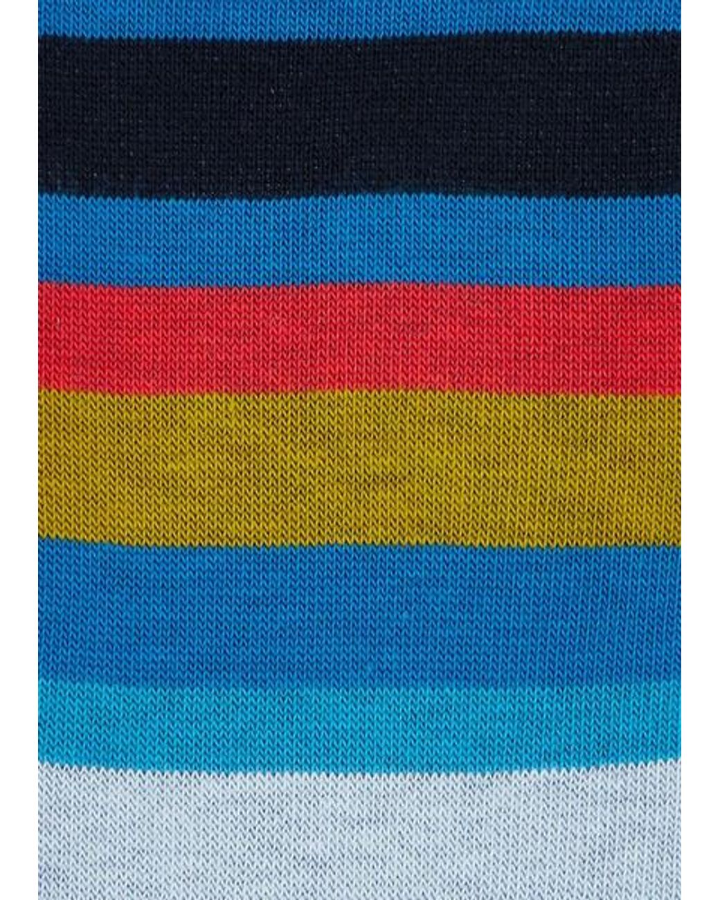 Paul Smith Blue Multistripe Socks for men