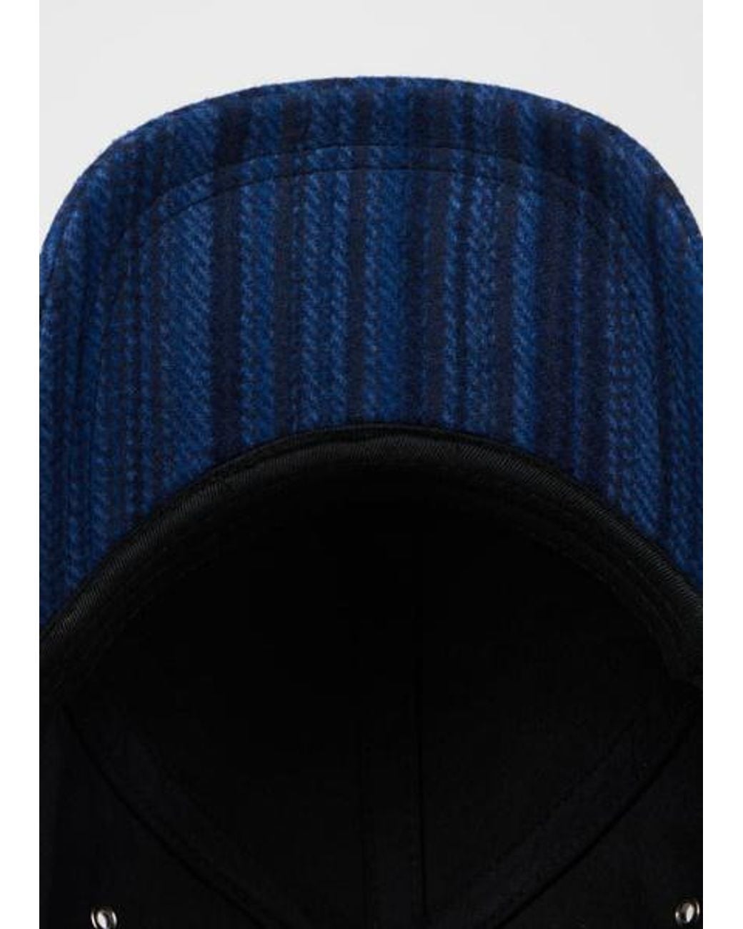 Paul Smith Blue 'Signature Stripe' Wool Cap for men