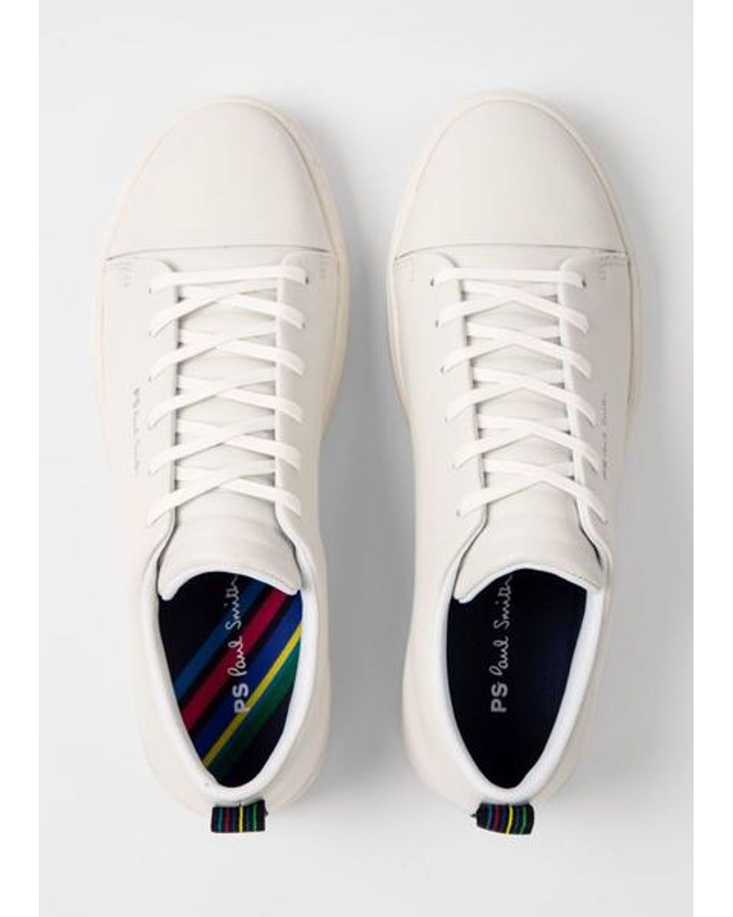 Paul Smith Natural Lee Cupsole Trainers for men
