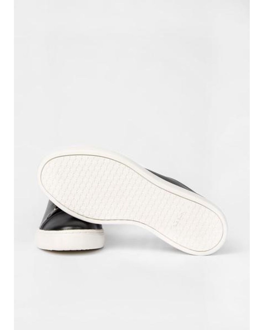 Paul Smith Black Lee Leather Trainers
