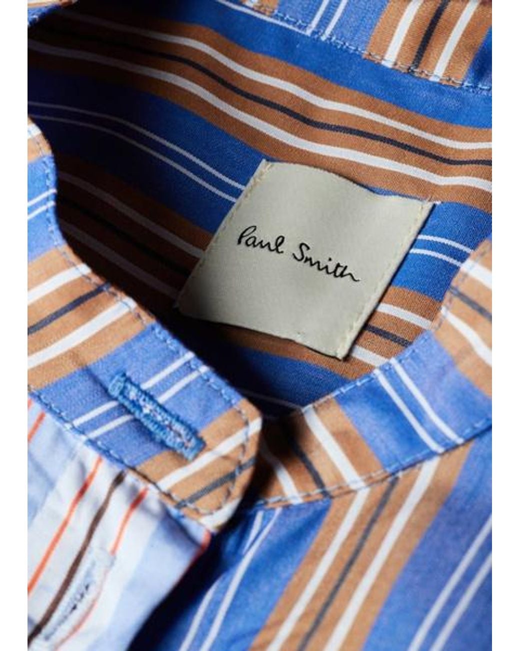 Paul Smith Gray And 'Mix Up Stripe' Shirt Dress
