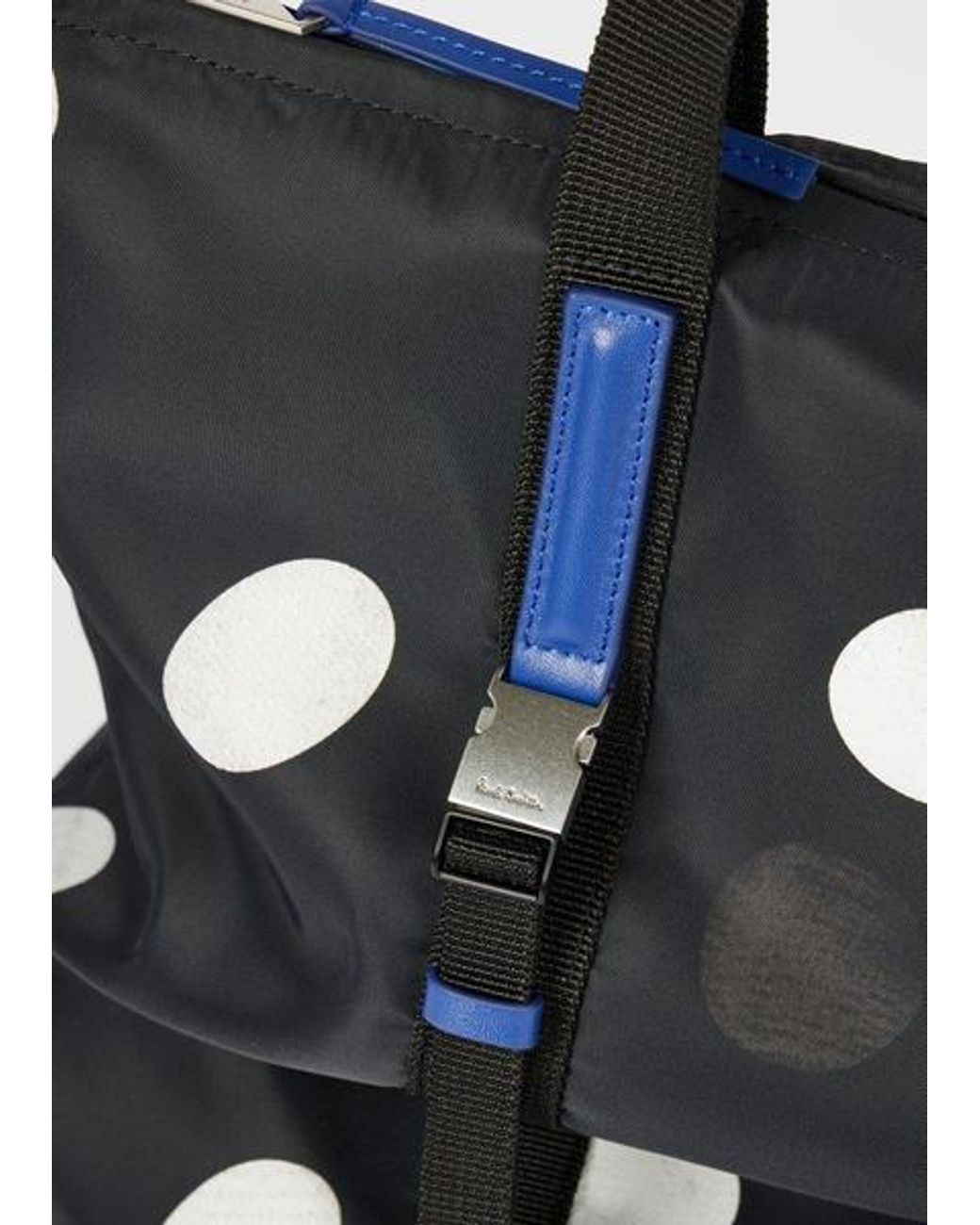 Paul Smith Black Polka Dot Tote Bag for men