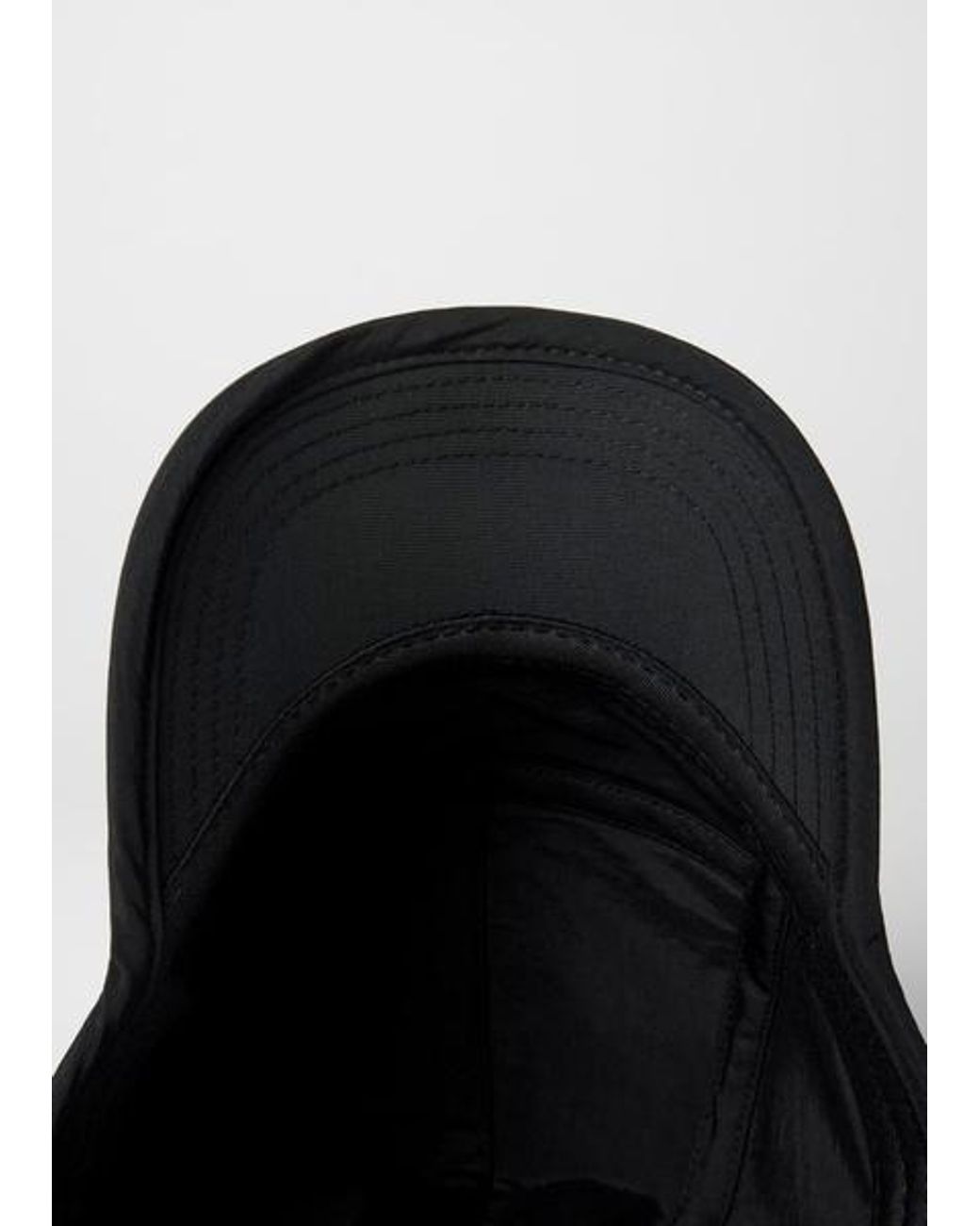 Paul Smith Black Nylon Tech Cap