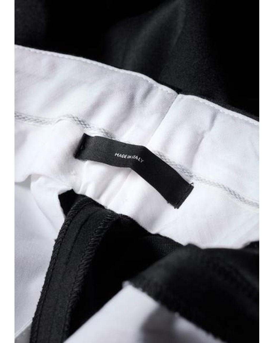Paul Smith Black Wool-Cashmere Blend Slim-Fit Trousers