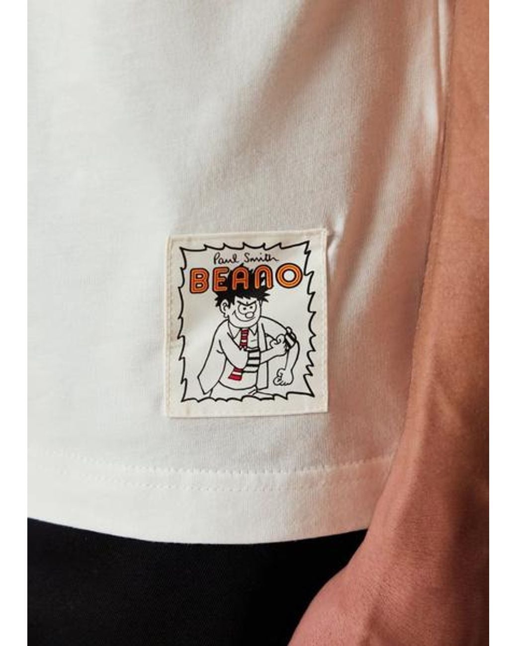 Paul Smith + Beano Gray 'Comic Strip' Print T-Shirt for men