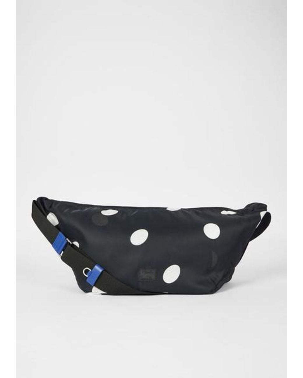 Paul Smith White Polka Dot Messenger Bag for men