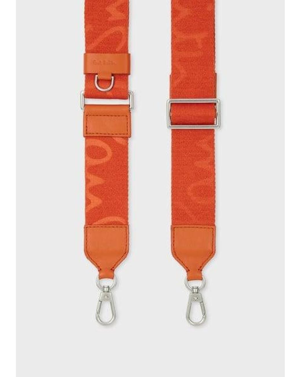 Paul Smith Orange Bag Strap for men