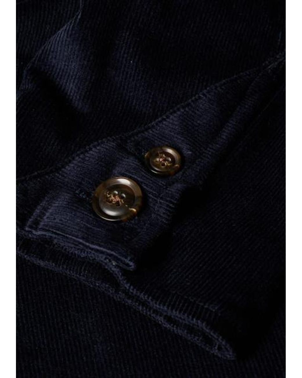 Paul Smith Blue Corduroy Work Jacket for men