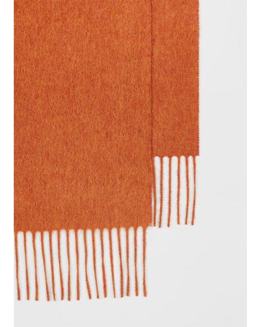 Paul Smith Orange Cashmere Scarf