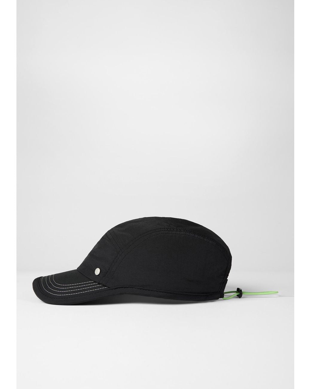 Paul Smith Black Nylon Tech Cap
