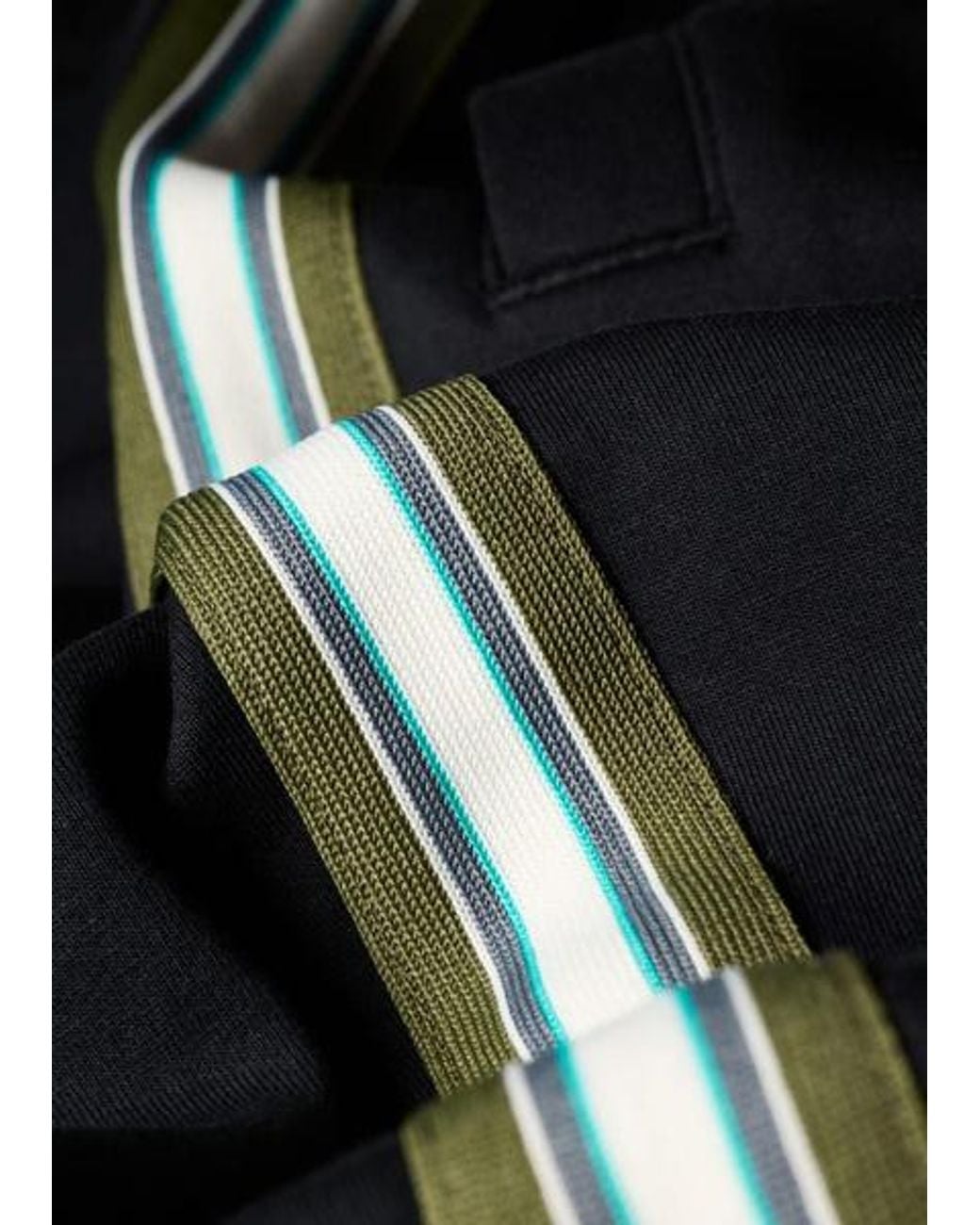 Paul Smith Black Track Pants With Stripe Trim for men