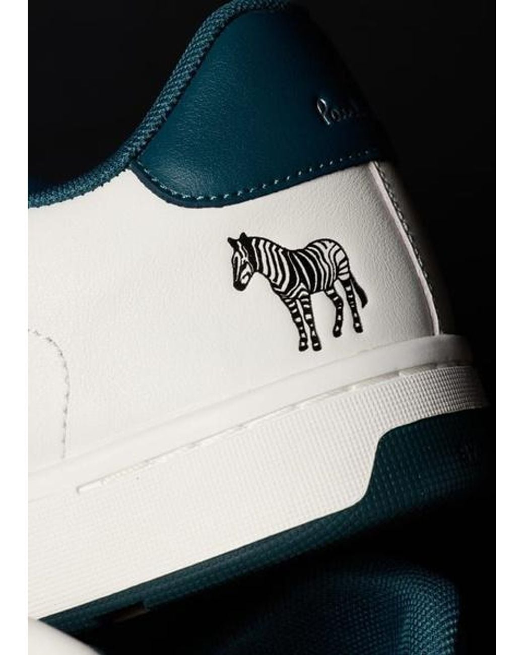 Paul Smith White 'Albany' Trainers for men