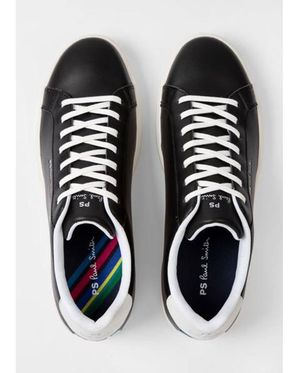 Paul Smith Black Rex Trainers for men