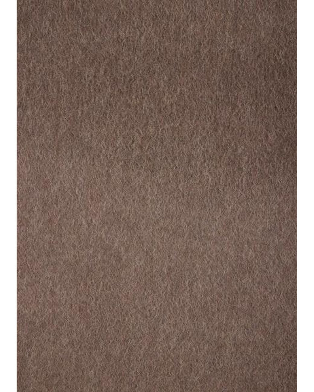 Paul Smith Brown Taupe Cashmere Logo Scarf for men