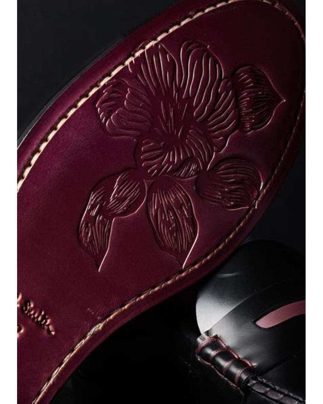 Paul Smith Black Leather 'Laida' Loafers