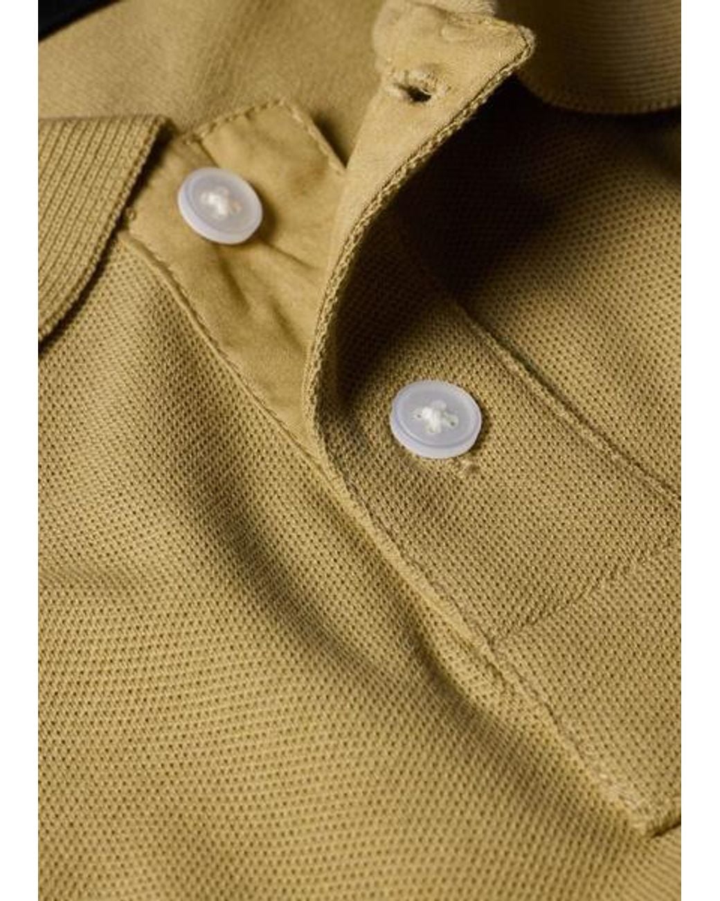 Paul Smith Green Organic Cotton Zebra Polo Shirt for men