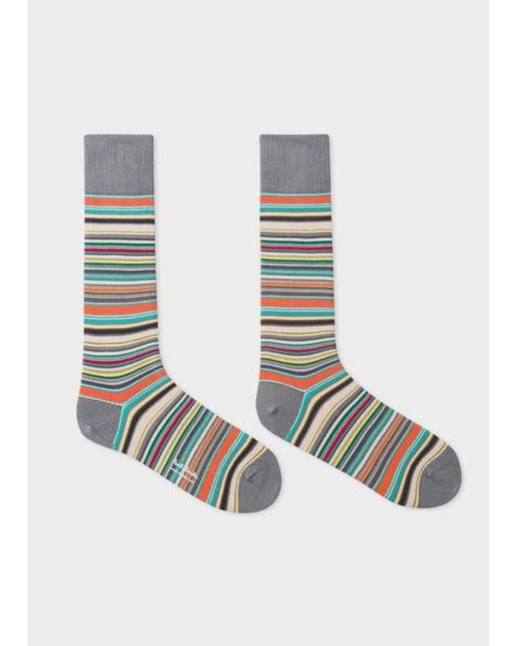 Paul Smith Blue 'Signature Stripe' Socks for men