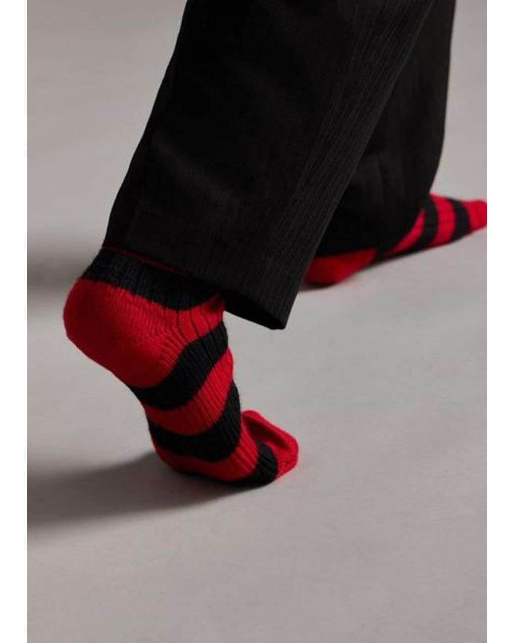 Paul Smith + Beano Red Stripe Socks for men