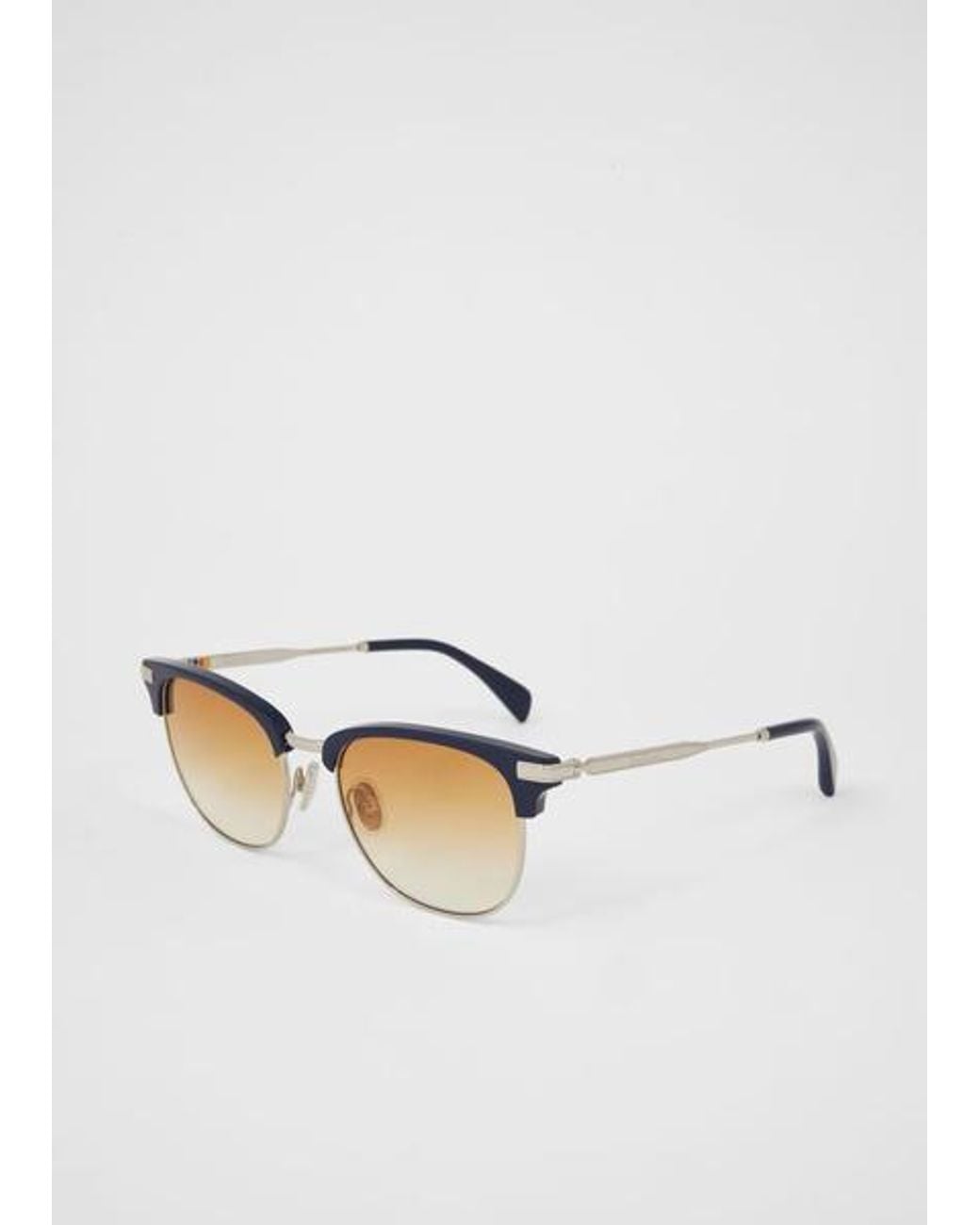 Paul Smith Natural And 'Linden' Sunglasses