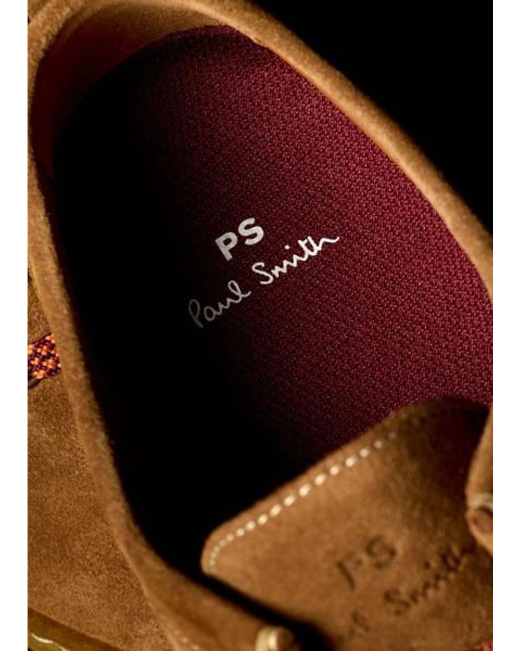 Paul Smith Brown Suede 'Buster' Shoes for men
