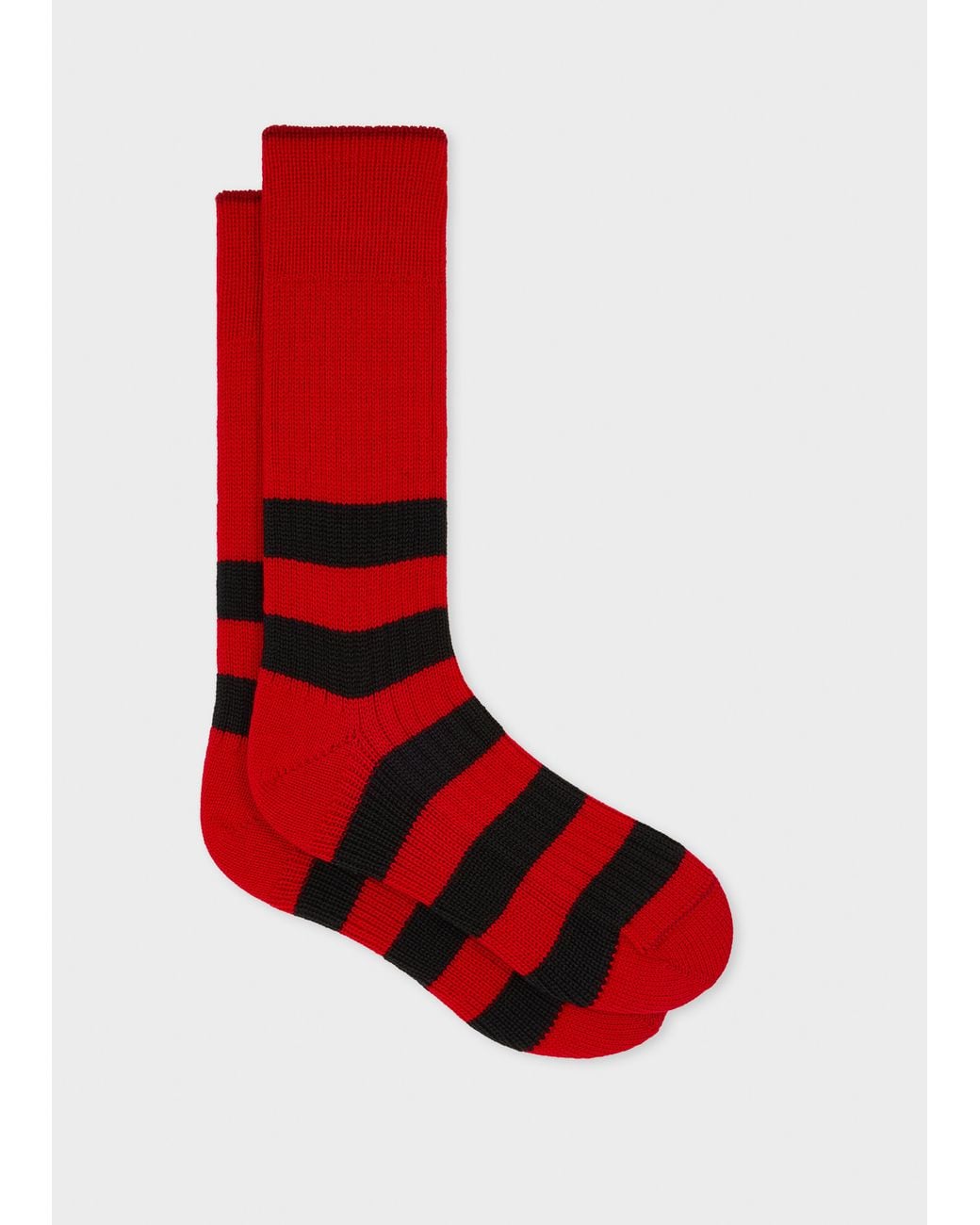 Paul Smith + Beano Red Stripe Socks for men