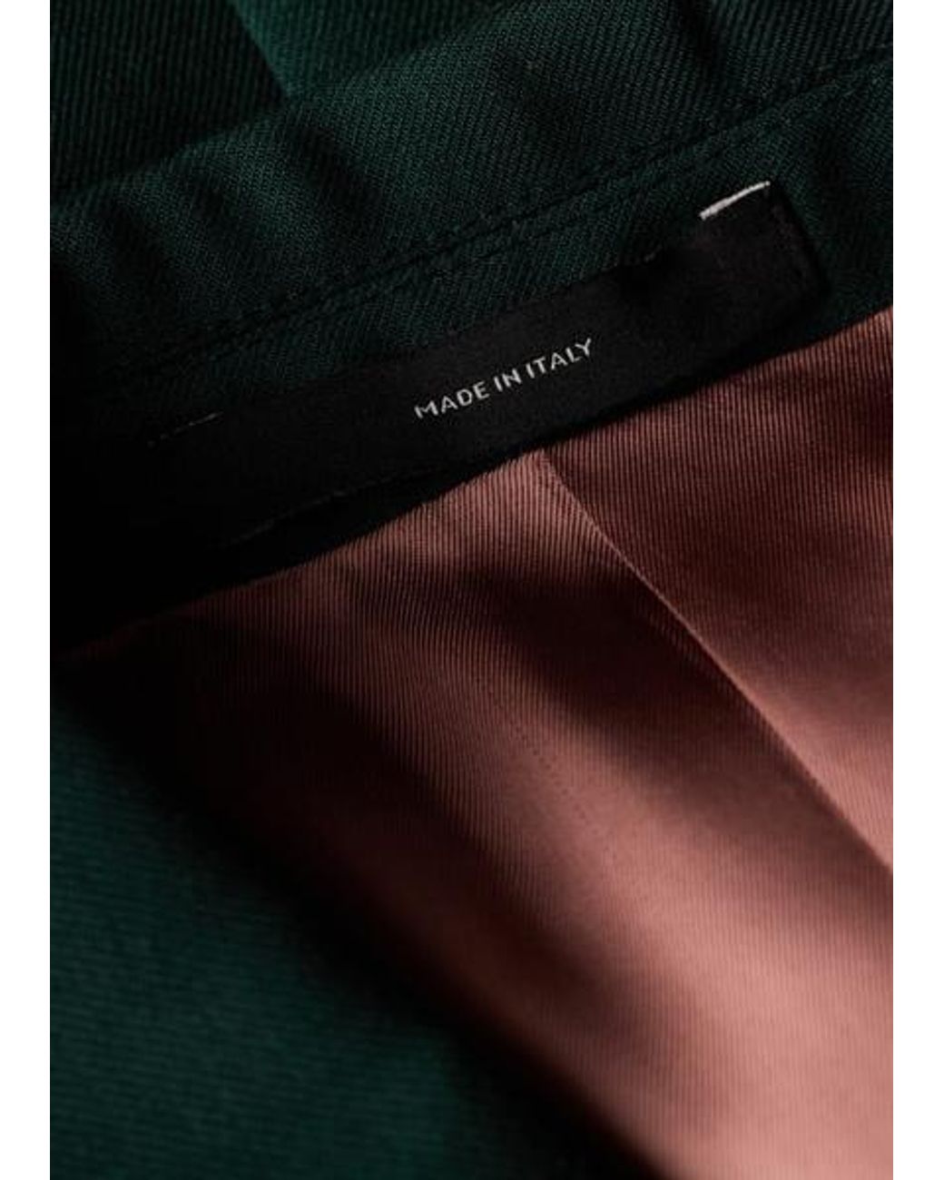 Paul Smith Green Dark Wool Two-Button Blazer
