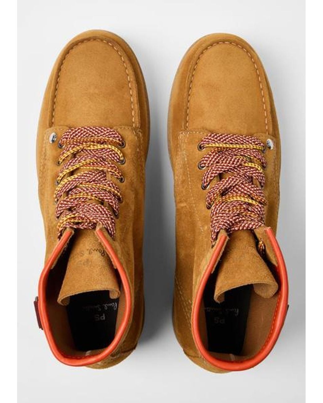 Paul Smith Brown Suede 'Rook' Boots for men