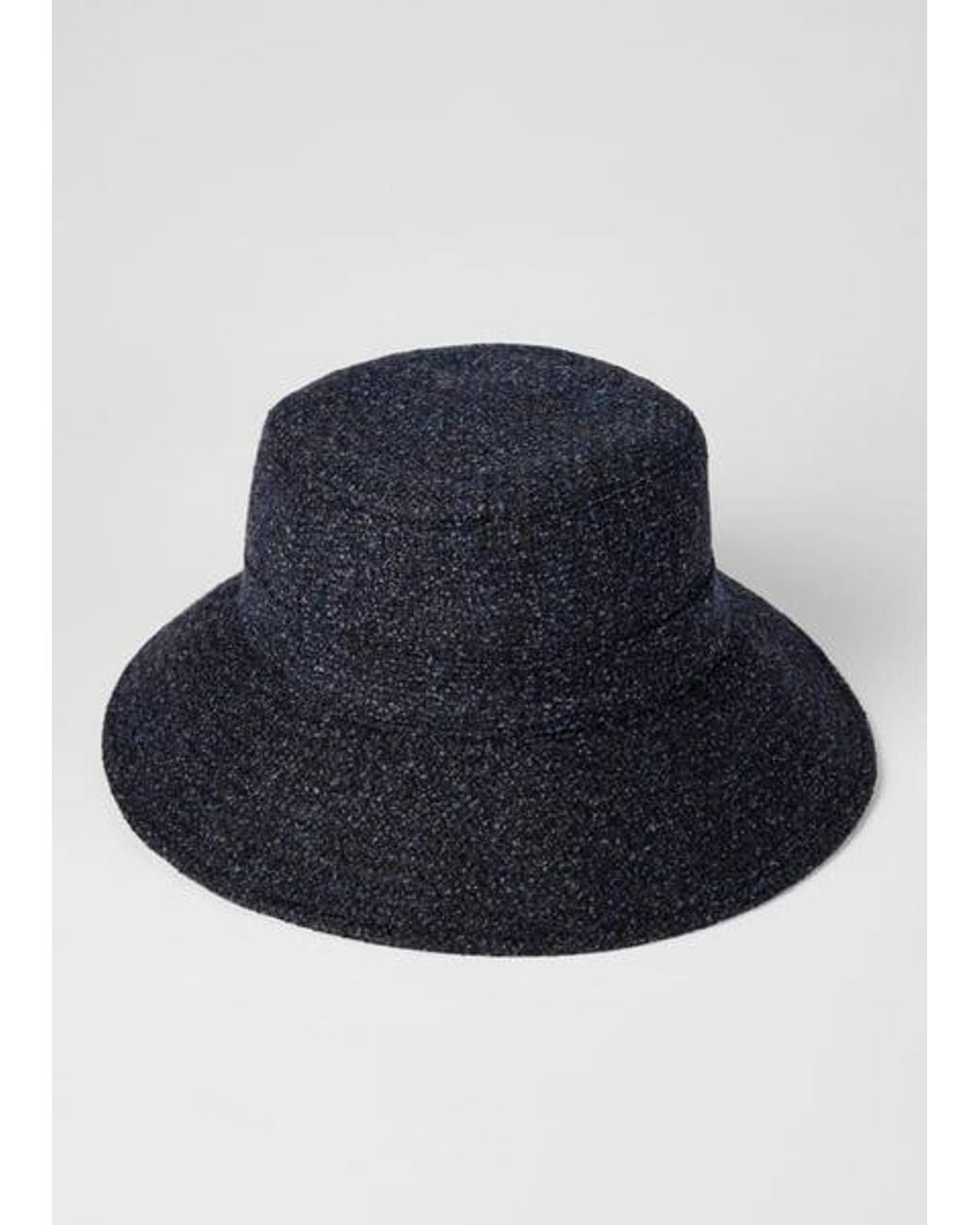 Paul Smith Blue Wool Bucket Hat for men