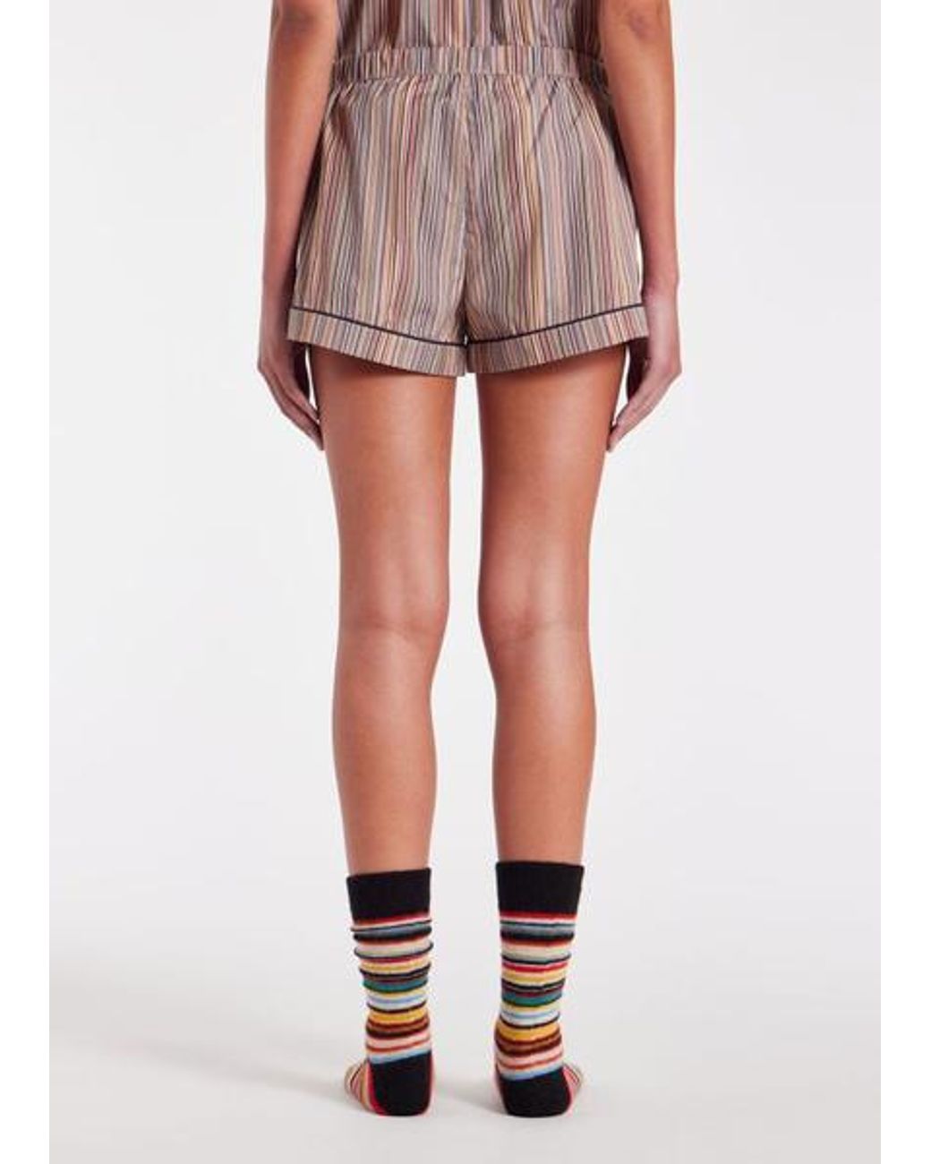Paul Smith Multicolor 'Signature Stripe' Short Pyjama Set