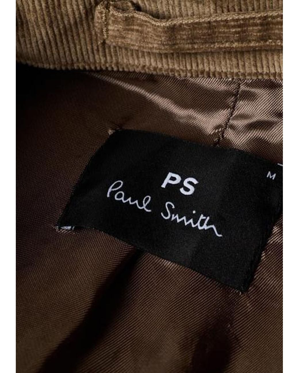 Paul Smith Natural Corduroy Work Jacket for men
