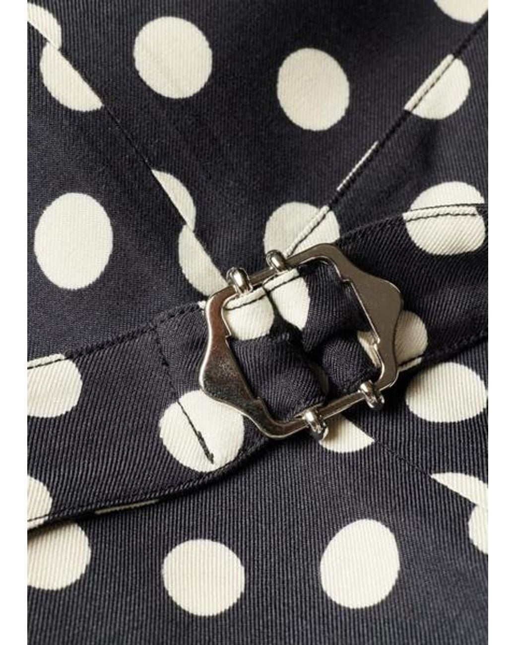 Paul Smith Gray Polka Dot Shirt Dress