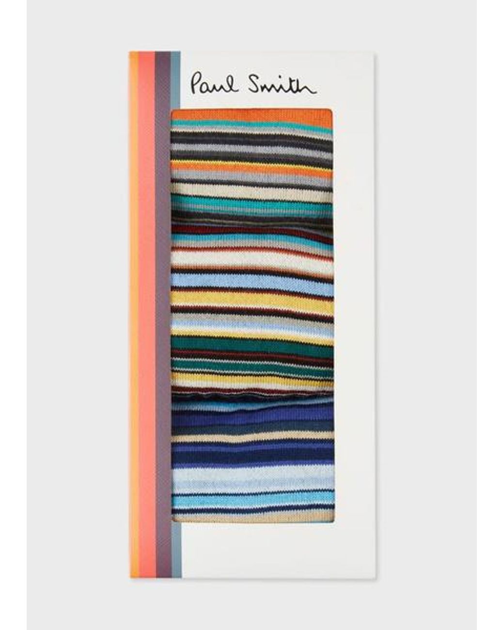 Paul Smith Blue Ps 3 Pack Signature Socks 1A Mix_1 for men
