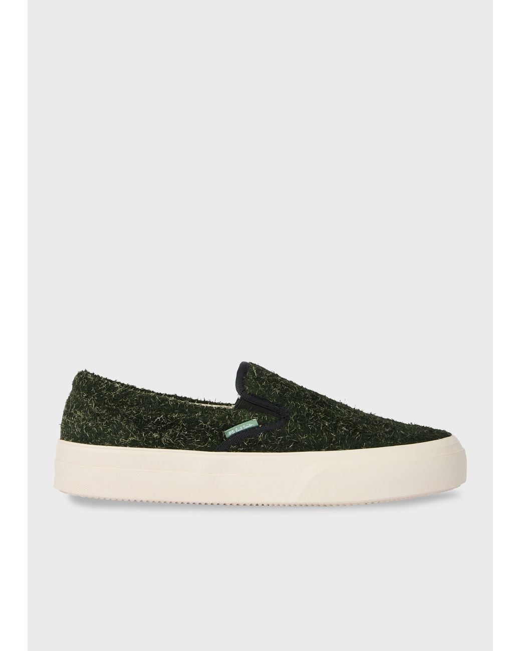 Paul Smith Green Khaki 'Lex' Trainers for men