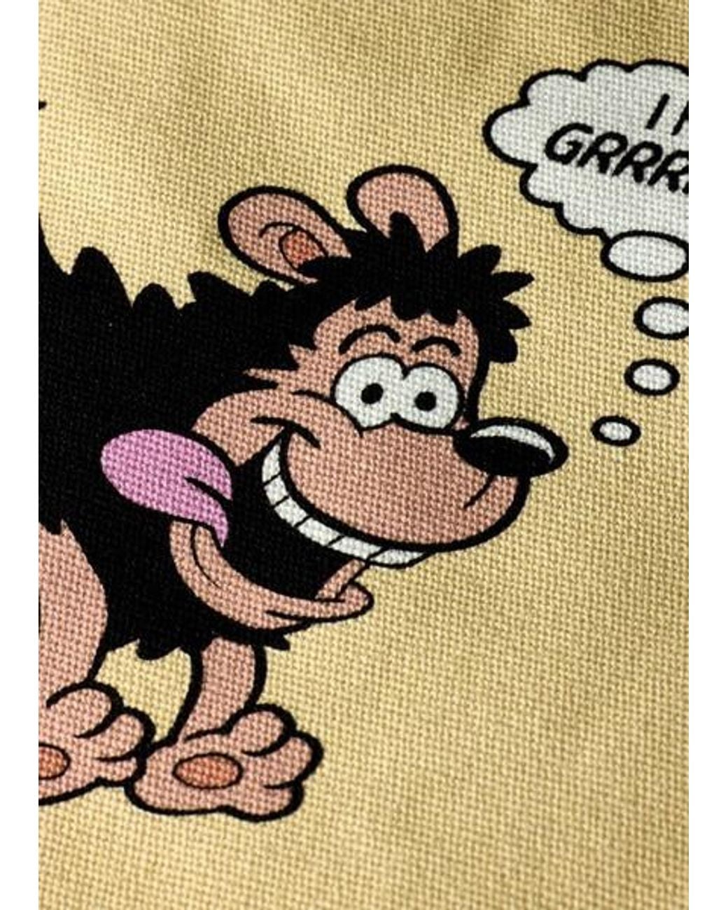 Paul Smith + Beano Yellow 'Comic Strip' Print Tote Bag