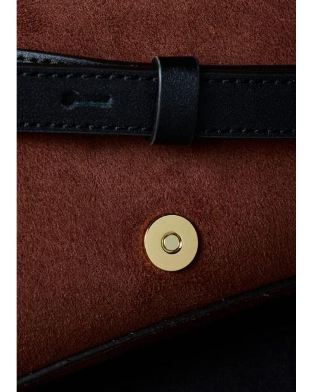 Paul Smith Brown Suede Shoulder Bag