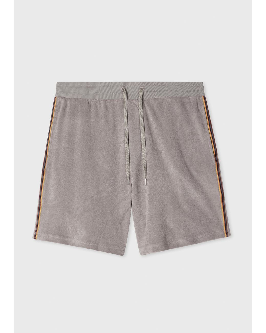 Paul Smith Gray Towelling Lounge Shorts for men