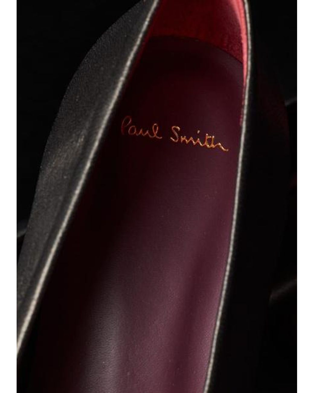 Paul Smith Black Leather 'Marousi' Heels