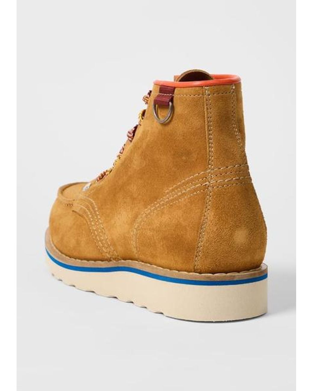 Paul Smith Brown Suede 'Rook' Boots for men