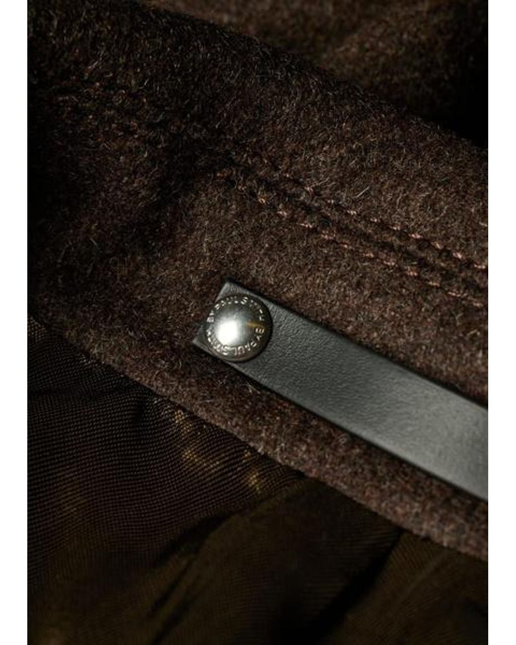 Paul Smith Brown Wool-Blend Cropped Patch-Pocket Jacket for men