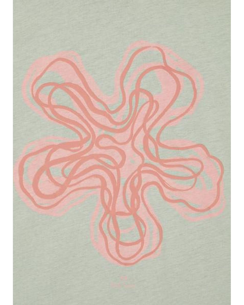 Paul Smith Green Organic Cotton 'Yukka' T-Shirt for men