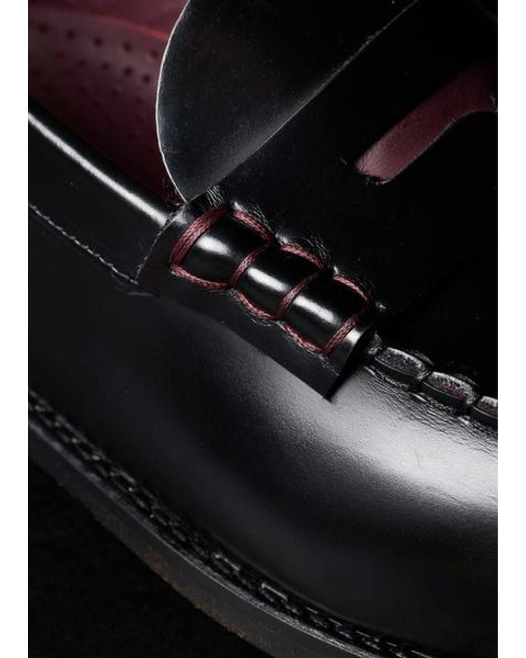 Paul Smith Black Leather 'Laida' Loafers