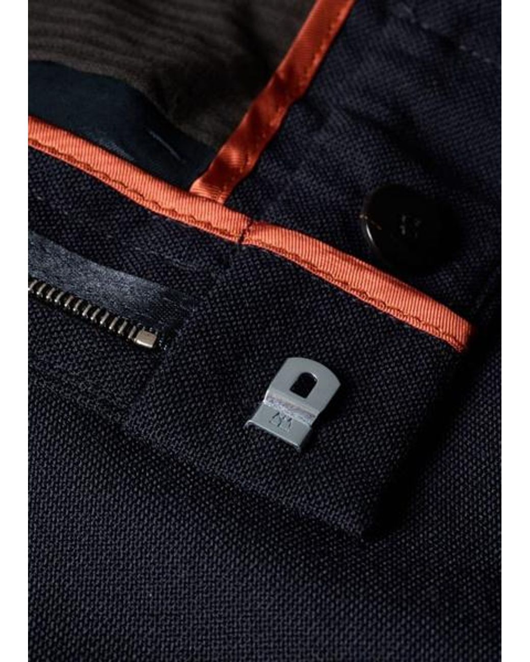 Paul Smith Blue Two-Ply Hopsack Wool Elasticated-Waist Trousers for men