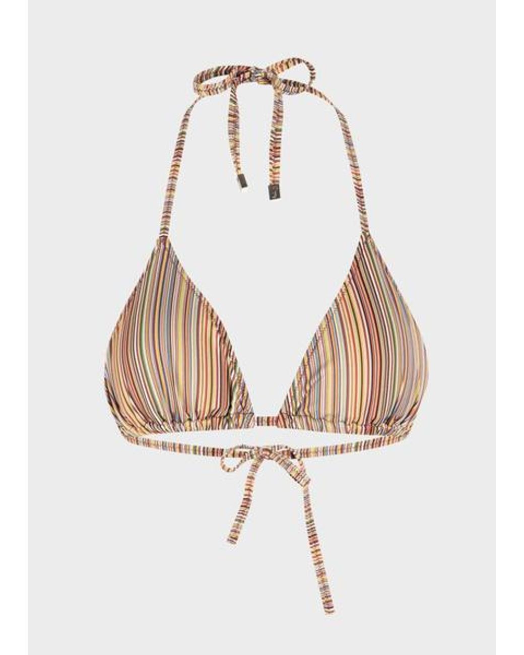 Paul Smith Pink Triangle Bikini Top