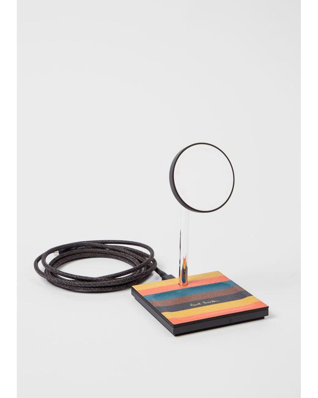 Chargeur Sans Fil Paul Smith X Native Union Snap 2 En 1 – édition Artist Stripe Très Rare