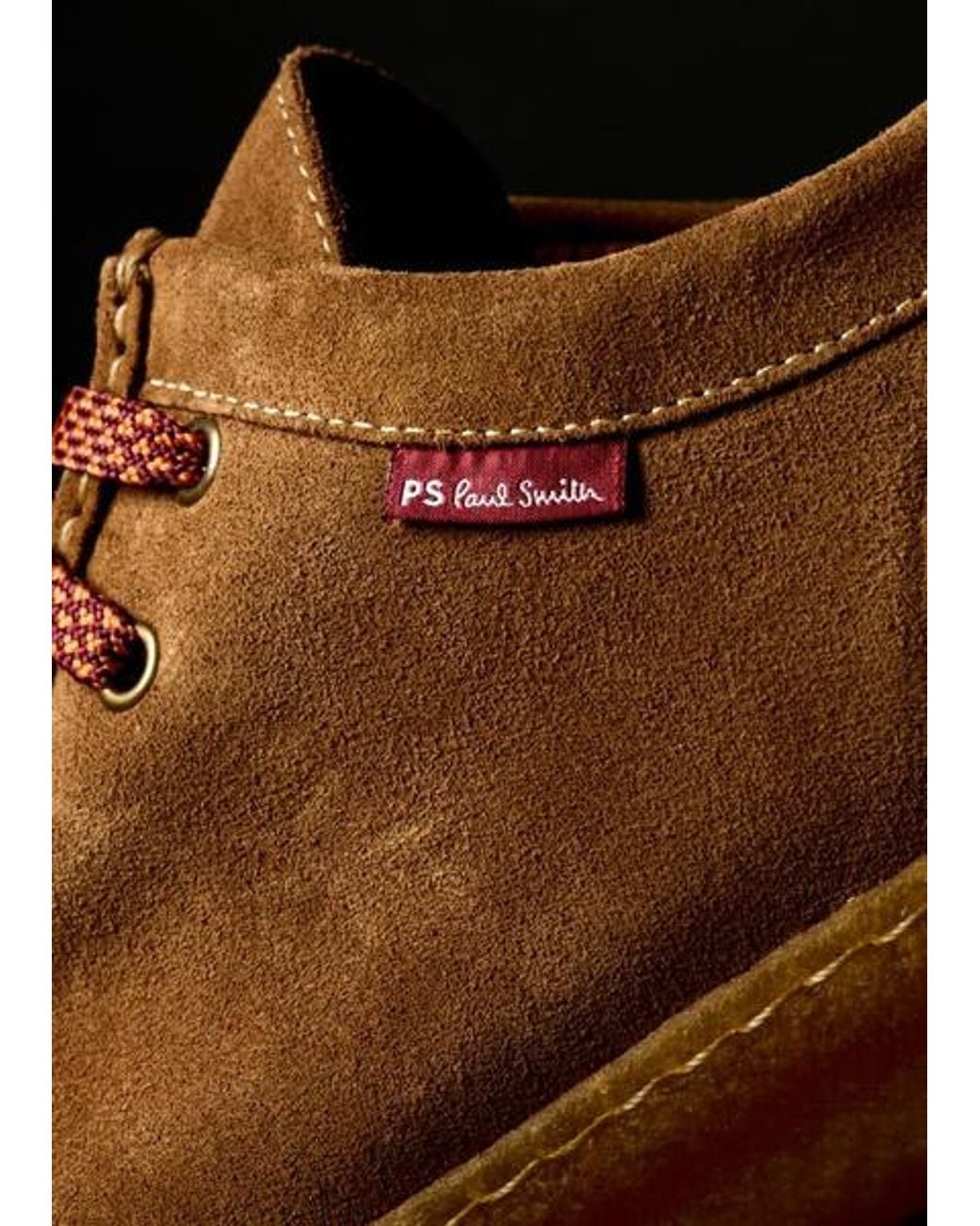 Paul Smith Brown Suede 'Buster' Shoes for men