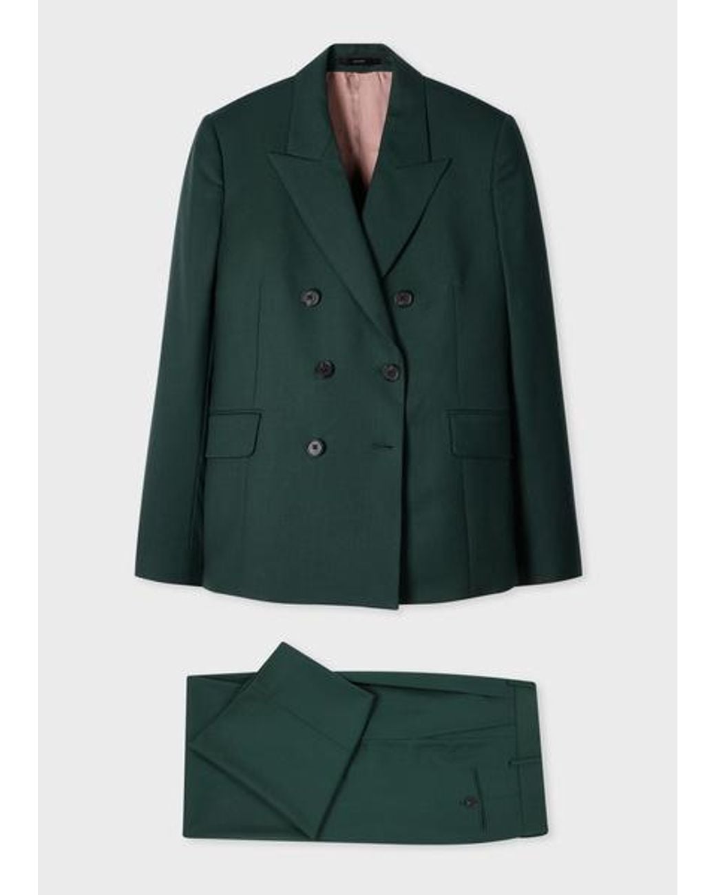 Paul Smith Green A Suit To Travel