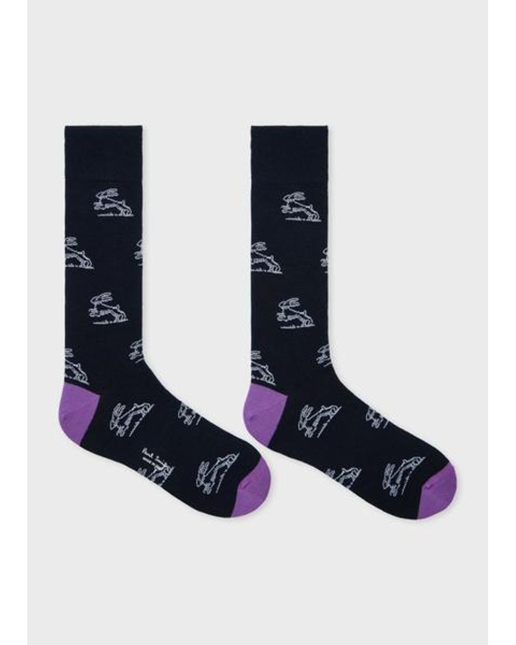 Paul Smith Blue Rabbit Socks for men