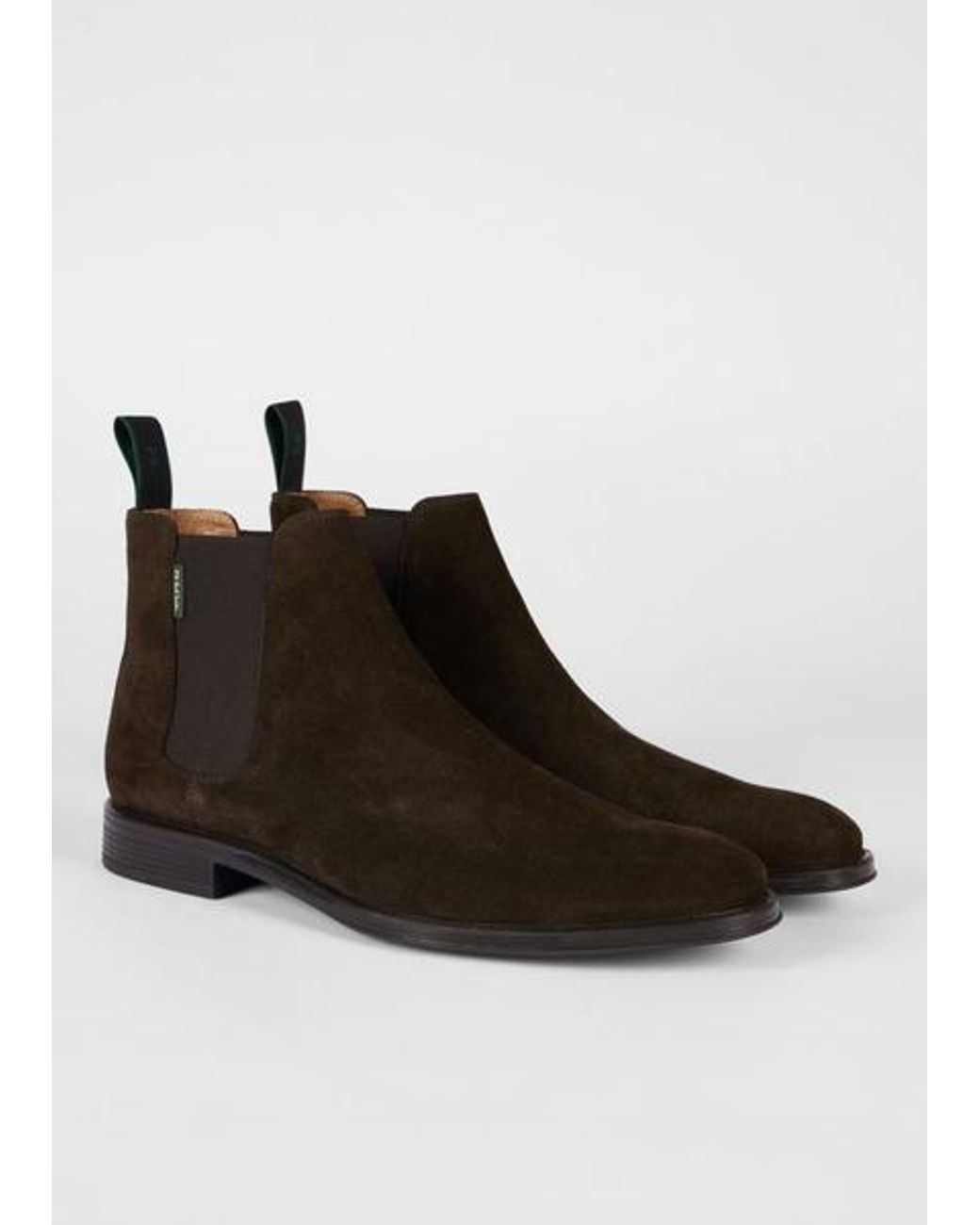Paul Smith Brown Suede 'Augustus' Boots for men