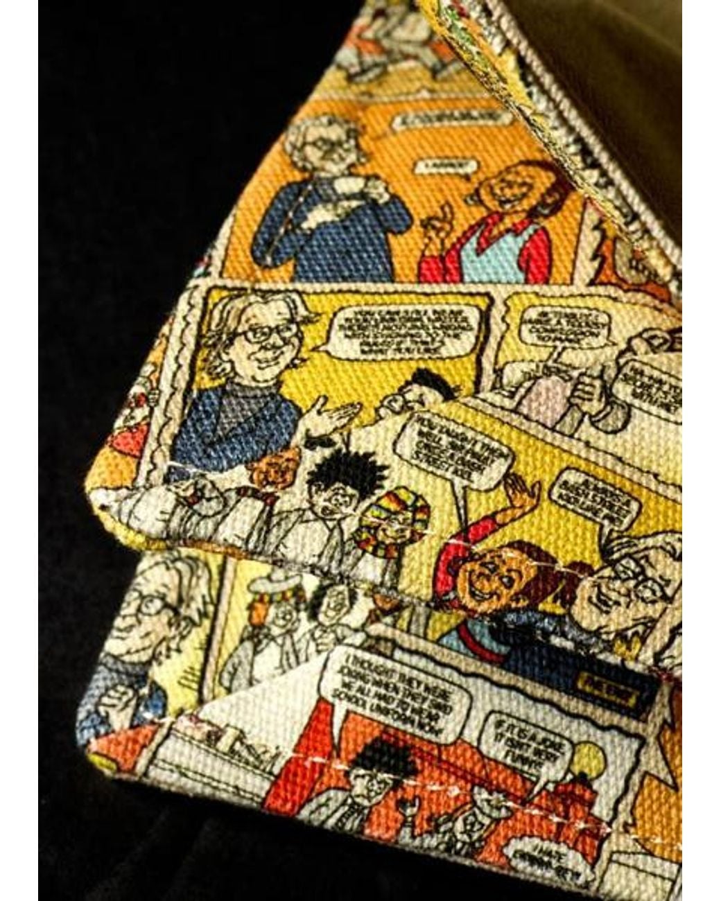 Paul Smith + Beano Yellow 'Comic Strip' Print Tote Bag